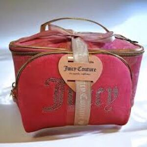 Juicy Couture Glam Pink Cosmetic Case